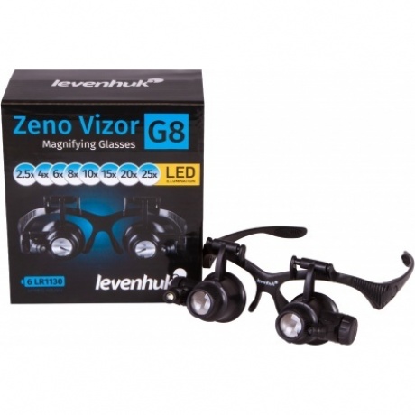 Лупа-очки Levenhuk Zeno Vizor G8 - фото 5