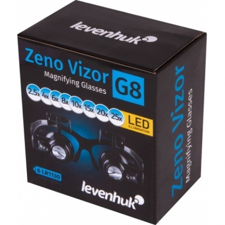 Лупа-очки Levenhuk Zeno Vizor G8 - фото 6