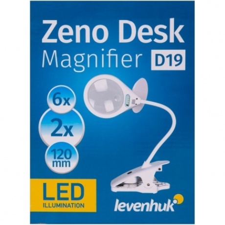 Лупа настольная Levenhuk Zeno Desk D19 - фото 4