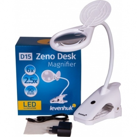 Лупа настольная Levenhuk Zeno Desk D15 - фото 2