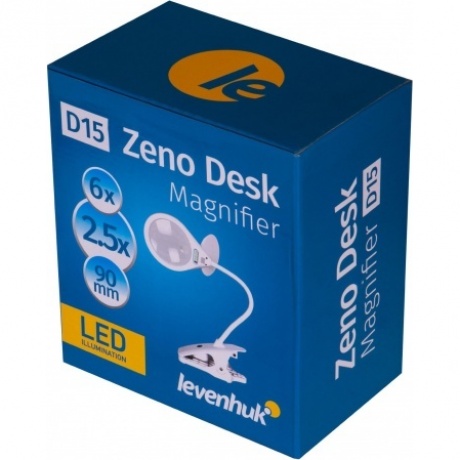 Лупа настольная Levenhuk Zeno Desk D15 - фото 15