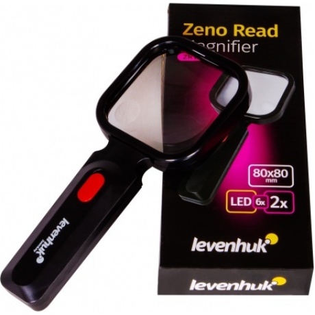 Лупа для чтения Levenhuk Zeno Read ZR10, черная - фото 2
