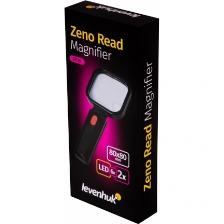 Лупа для чтения Levenhuk Zeno Read ZR10, черная - фото 9