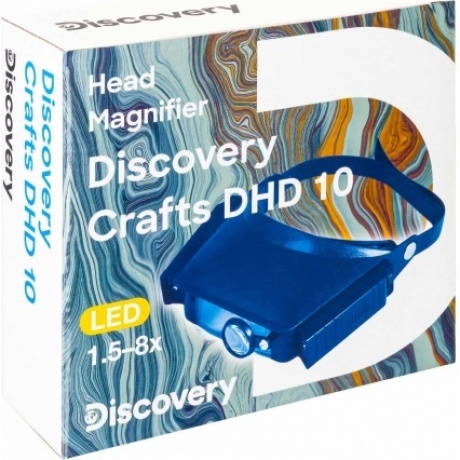 Лупа налобная Discovery Crafts DHD 10 - фото 7