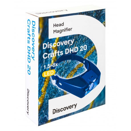 Лупа налобная Discovery Crafts DHD 20 - фото 8