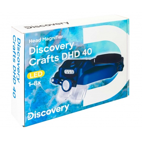 Лупа налобная Discovery Crafts DHD 40 - фото 8