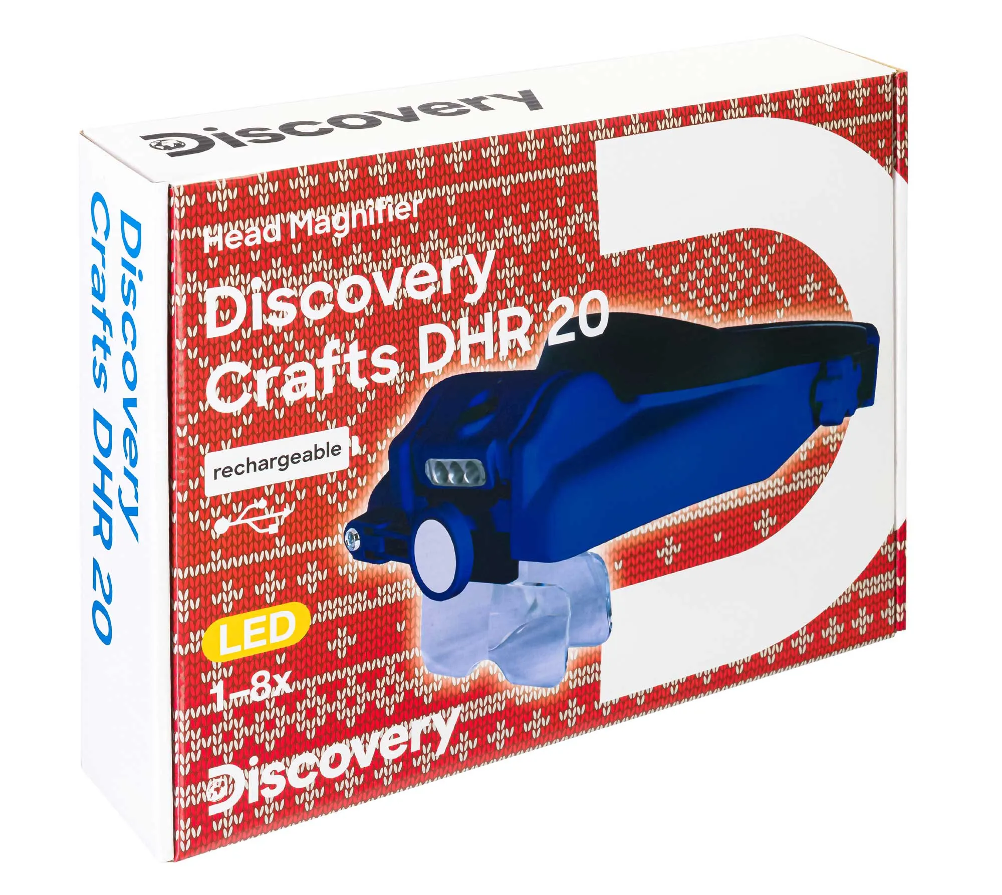 Лупа налобная с аккумулятором Discovery Crafts DHR 20 - фото 10