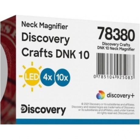 Лупа нашейная Levenhuk Discovery Crafts DNK 10 - фото 8