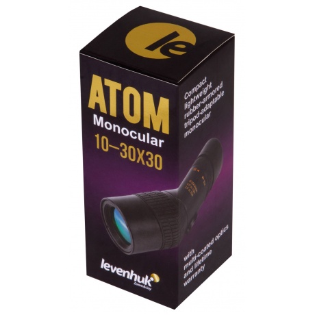 Монокуляр Levenhuk Atom 10–30х30 - фото 10