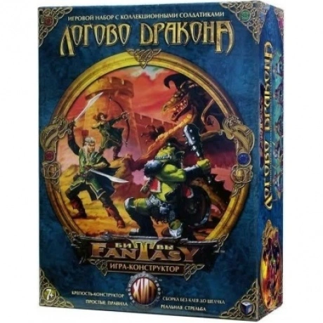 Настольная игра Технолог Битвы Fantasy "Логово дракона" арт.0034...