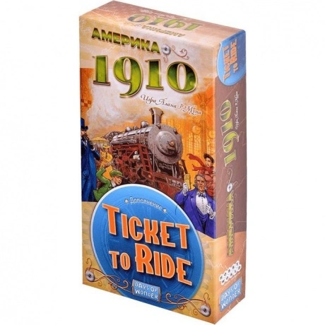 Настольная игра МХ Ticket to Ride: Америка 1910 арт.915538