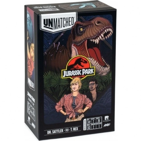 Настольная игра GaGa Unmatched. Jurassic Park. Dr. Sattler vs T....