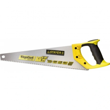 Ножовка по дереву STAYER Cobra 5, 450 мм, Professional (1506-45)
