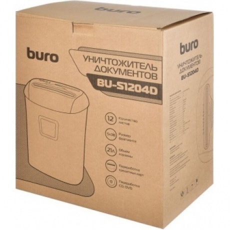 Шредер Buro Office BU-S1204D - фото 9