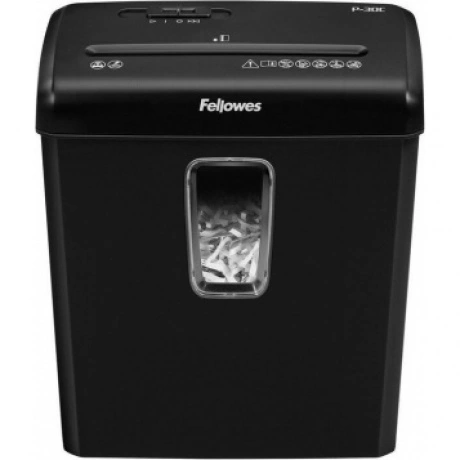 Шредер Fellowes Powershred P-30C, DIN P-4, 4х34 мм, 6 лст., 15 л...