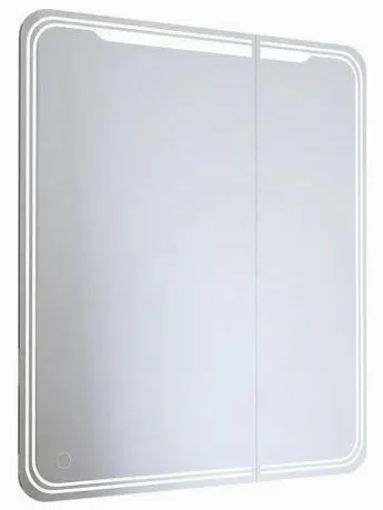 Зеркало шкаф MIXLINE 700*800 (ШВ) 2 створки, левый, сенсорный вы...