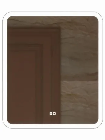 Зеркало MIXLINE "Стив-2" 600*700 (ШВ) сенсорный выключатель, све...