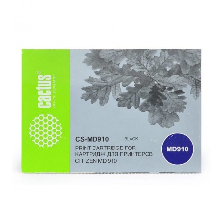 Картридж матричный Cactus CS-MD910 черный для Citizen MD-910