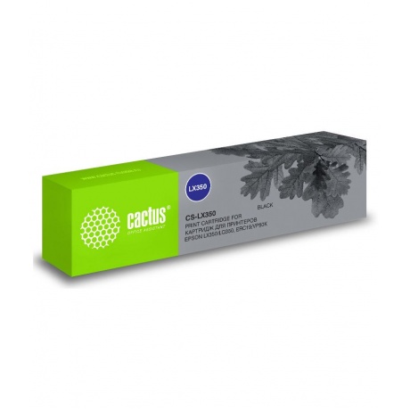 Картридж матричный Cactus CS-LX350 черный для Epson LX350/LQ350/...