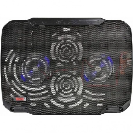 Подставка для ноутбука Buro BU-LCP156-B208 15.6"355x260x21мм 2xU...