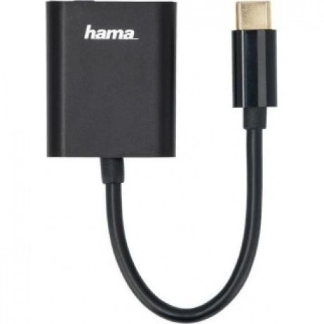 Хаб-разветвитель USB 2.0 Hama 00135748 1порт. черный