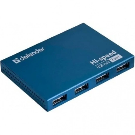 Хаб-разветвитель USB Defender Septima Slim USB 7-ports 83505