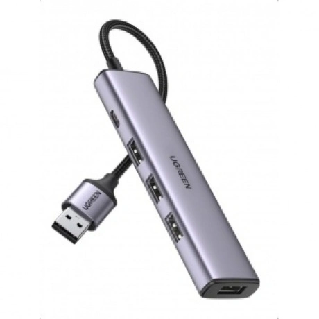 Хаб UGREEN USB концентратор (хаб) USB 3.0 to 4хUSB 3.0 Hub, цвет...