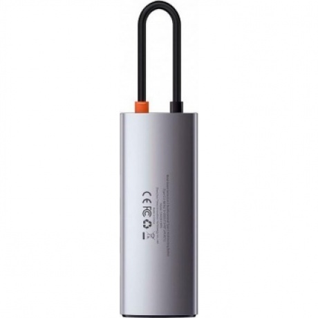 USB-хаб Baseus Metal Gleam Gray (CAHUB-CX0G) - фото 5