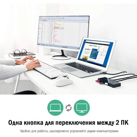 USB-хаб UGREEN US216-30767 (30767) - фото 3