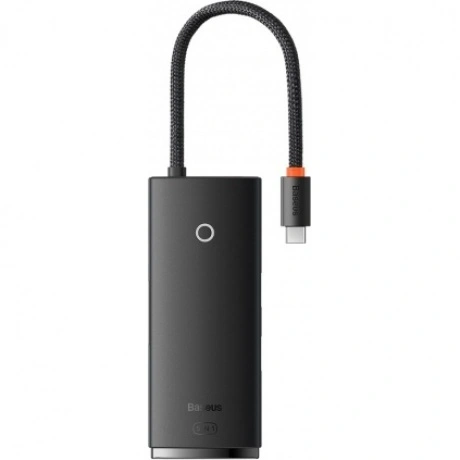 Хаб-адаптер Baseus Lite Series Black (WKQX040001)