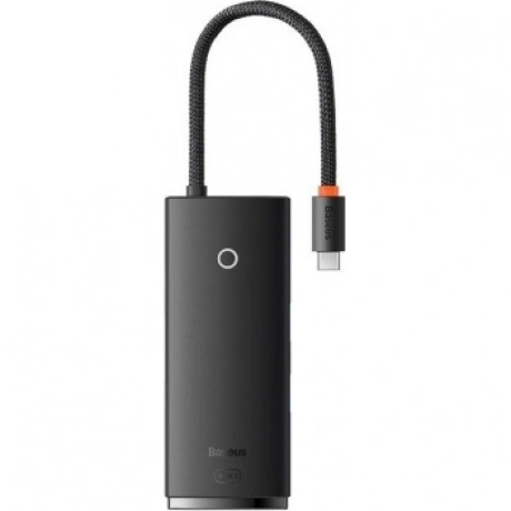 Хаб-адаптер Baseus Lite Series Black (WKQX050001)