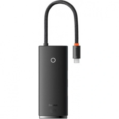 Хаб-адаптер Baseus Lite Series Black (WKQX050101)
