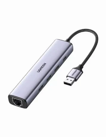 Хаб-адаптер UGREEN CM475-60554 Space Gray (60554)