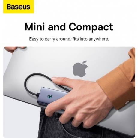 Хаб Baseus BS-OH109 Space Grey (B0005280A813-00) - фото 13
