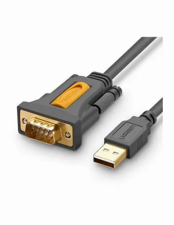 Адаптер UGREEN CR104 (20222) USB 2.0 A To DB9 RS-232 Male Adapte...
