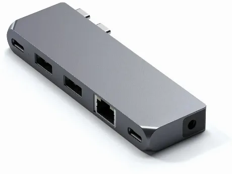 Хаб Satechi Pro Hub Mini. Цвет - Серый космос