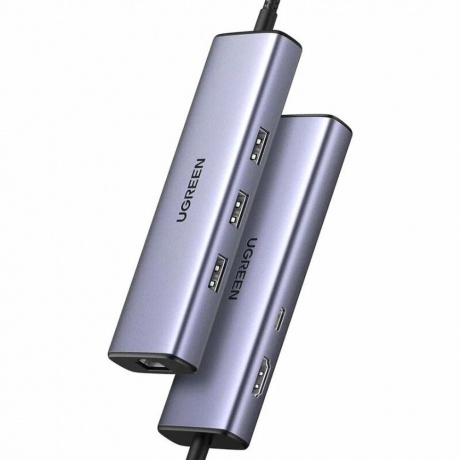 Док-станция UGREEN CM512-15598 Space Gray (15598) - фото 1
