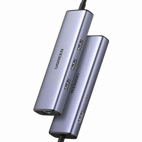Док-станция UGREEN CM512-15598 Space Gray (15598)
