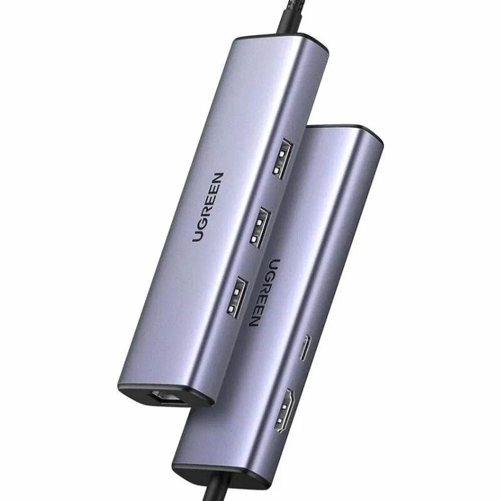 Док-станция UGREEN CM512-15598 Space Gray (15598) - фото 1