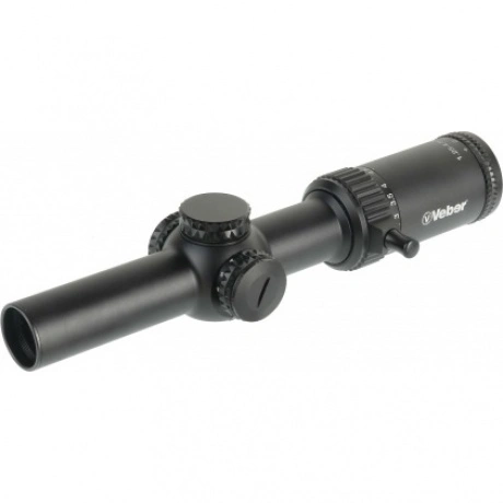 Прицел оптический Veber Wolf 1.25-4.5х26 IR FD07 Загонник