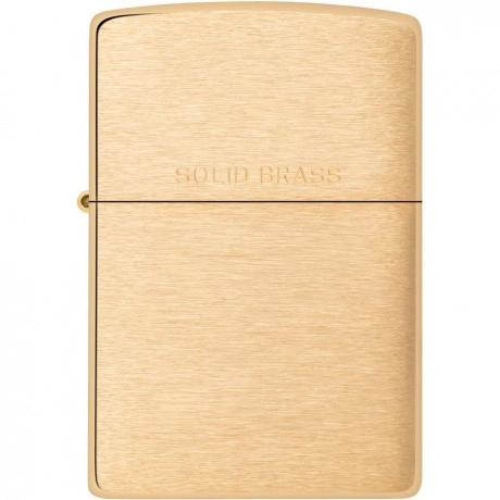 Зажигалка Zippo с покрытием Brushed Brass (204)