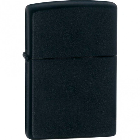 Зажигалка Zippo с покрытием Black Matte (218)