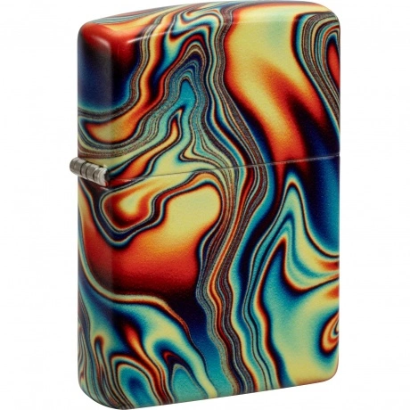 Зажигалка Zippo Swirl с покрытием Glow In The Dark Green разноцв...