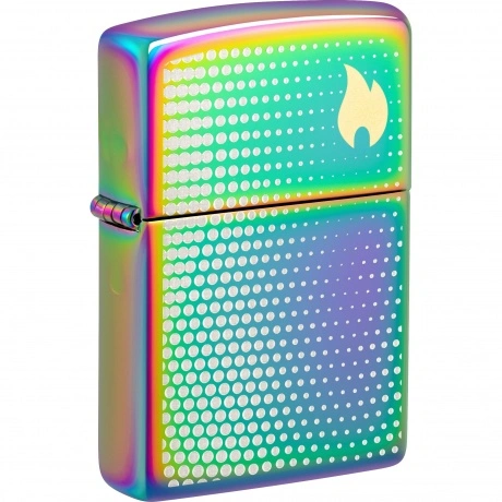 Зажигалка Zippo Dot Matrix с покрытием Multi Color разноцветная ...