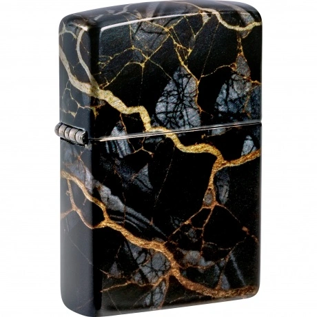 Зажигалка Zippo Fusion Marble Design с покрытием 540 Tumbled Chr...