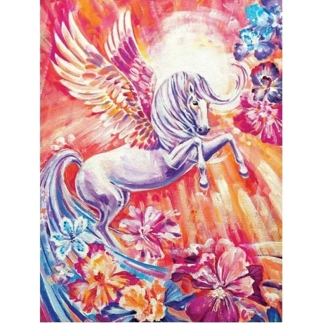 Алмазная вышивка Школа талантов "Пегас" 30x40 см арт.5371217