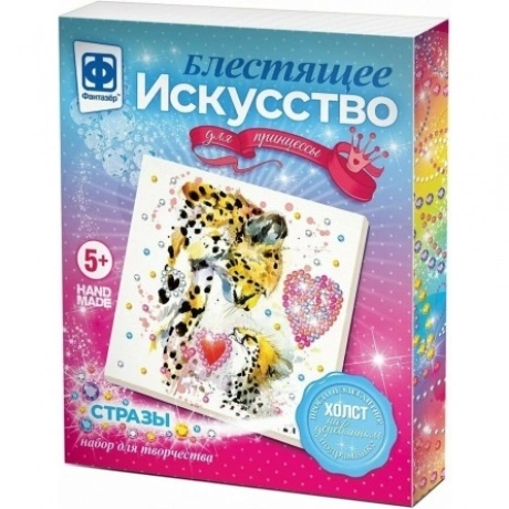 Аппликация из страз Фантазёр "Счастье" Блестящее искусство