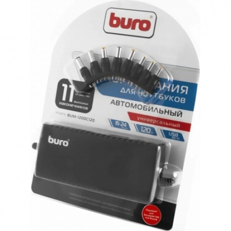 Блок питания Buro BUM-1200C120 ручной 120W - фото 19