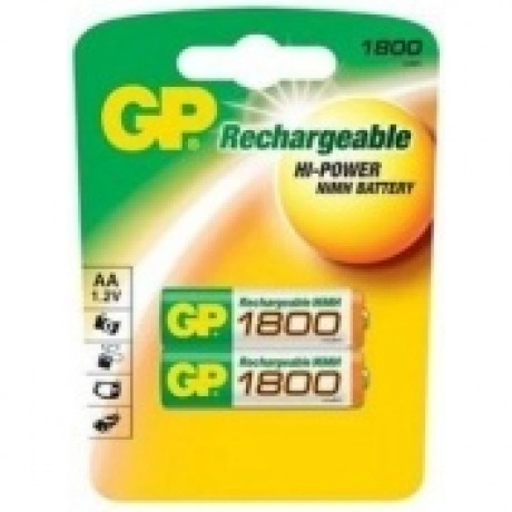Аккумулятор GP 180AAHC AA NiMH 1800mAh (2шт)