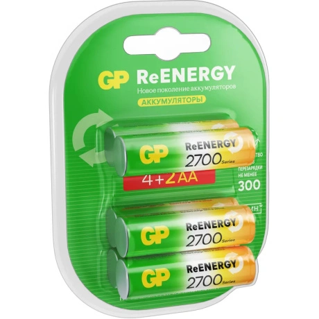 Аккумулятор GP 270AAHC4/2FR-2CR6 (4+2) (6 шт. в уп-ке)